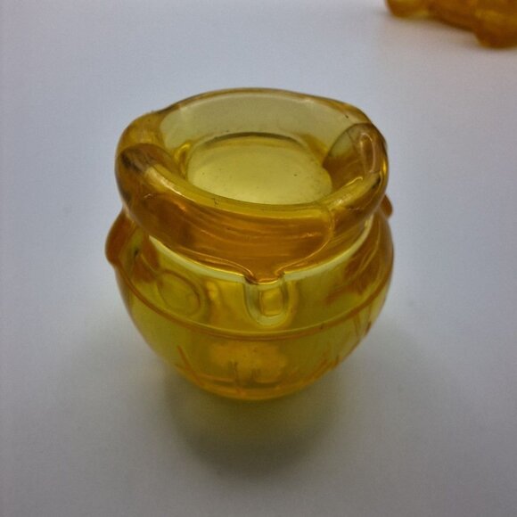 Disney Winnie Pooh Crystal Puzzle 3D Yellow Hunny Stacking 4 Inch No Box Honey - Picture 9 of 11